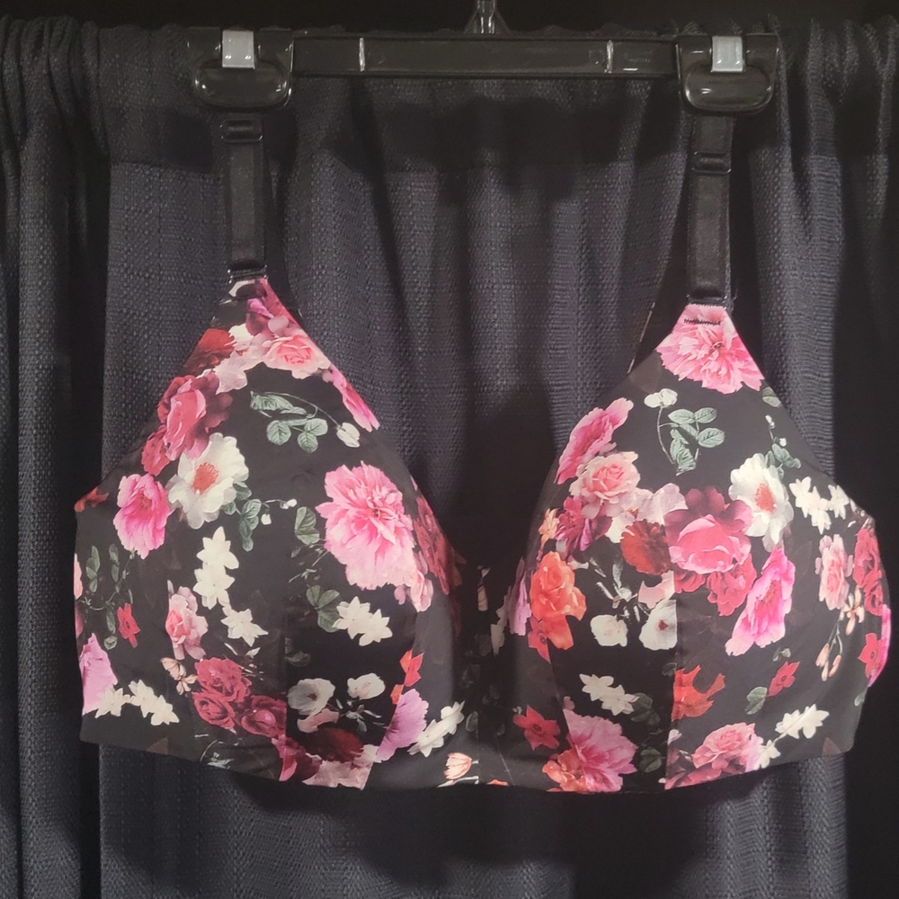 Elegant Floral Women's Bra